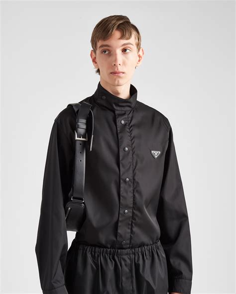 prada nylon shirt mens|prada menswear shop online.